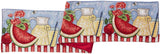 Tache Fruity Drinks Watermelon Lemonade Woven Tapestry Table Runners (13082TR)