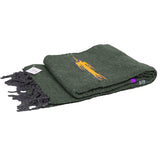 Olive Green Thunderbird Blanket from West Path