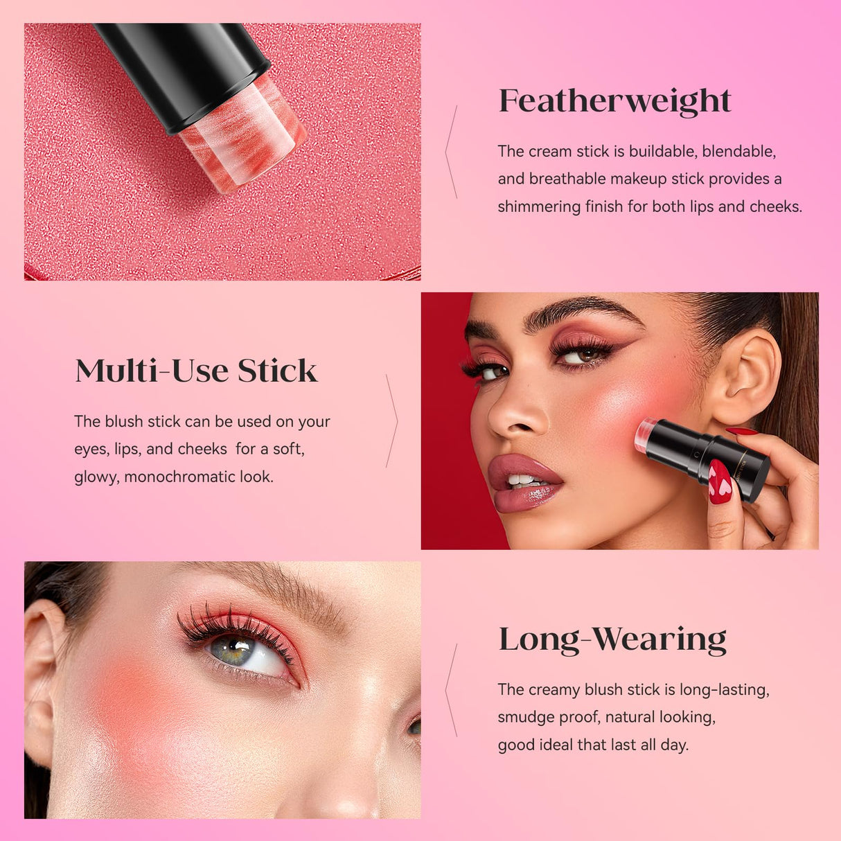 REVOLUTION The One Vibrant Blush Stick from VIAI BEAUTY