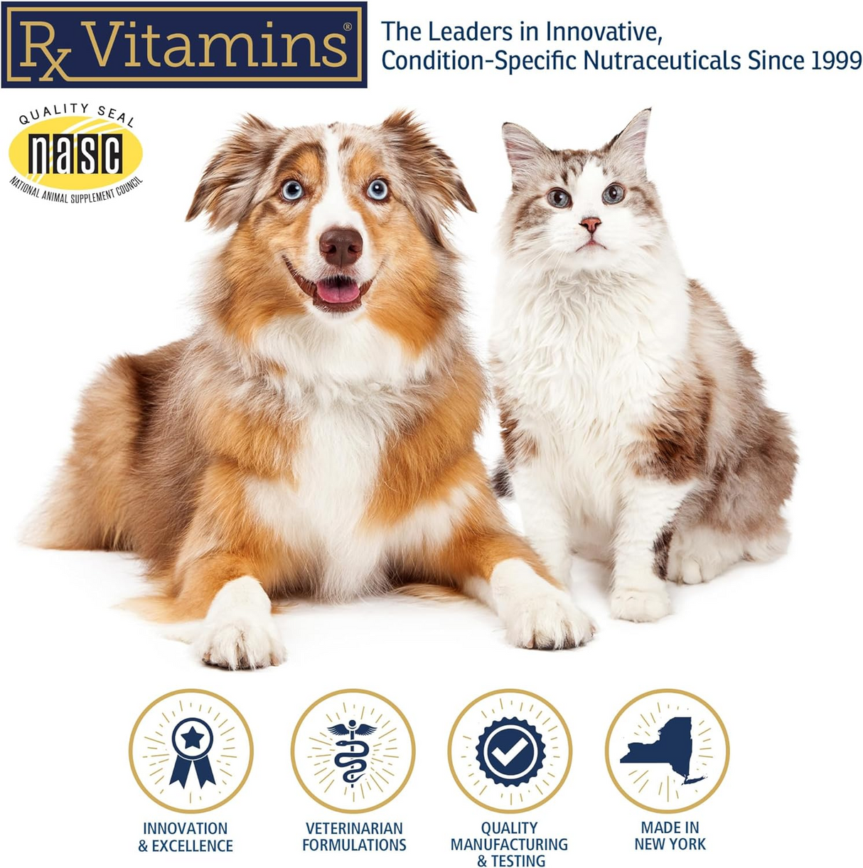 Rx Vitamins Formula CV For Dogs and Cats (90 caps) from HardyPaw