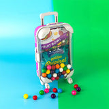 Pink Plastic Suitcase Candy Box 3 Pack 7.5"x5"x2.5" from Hammont