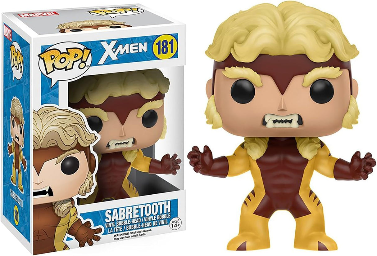 Funko POP Marvel: X-Men - Sabretooth Figure From Ralphie's Funhouse