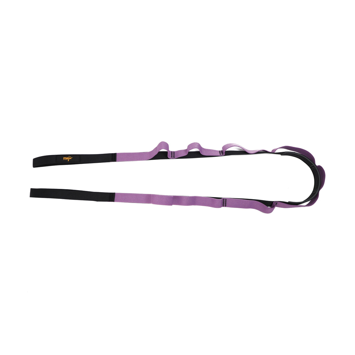 Maji Sports Elastic Yoga Straps With 9 Loops - Purple/Black from Jupiter Gear Home