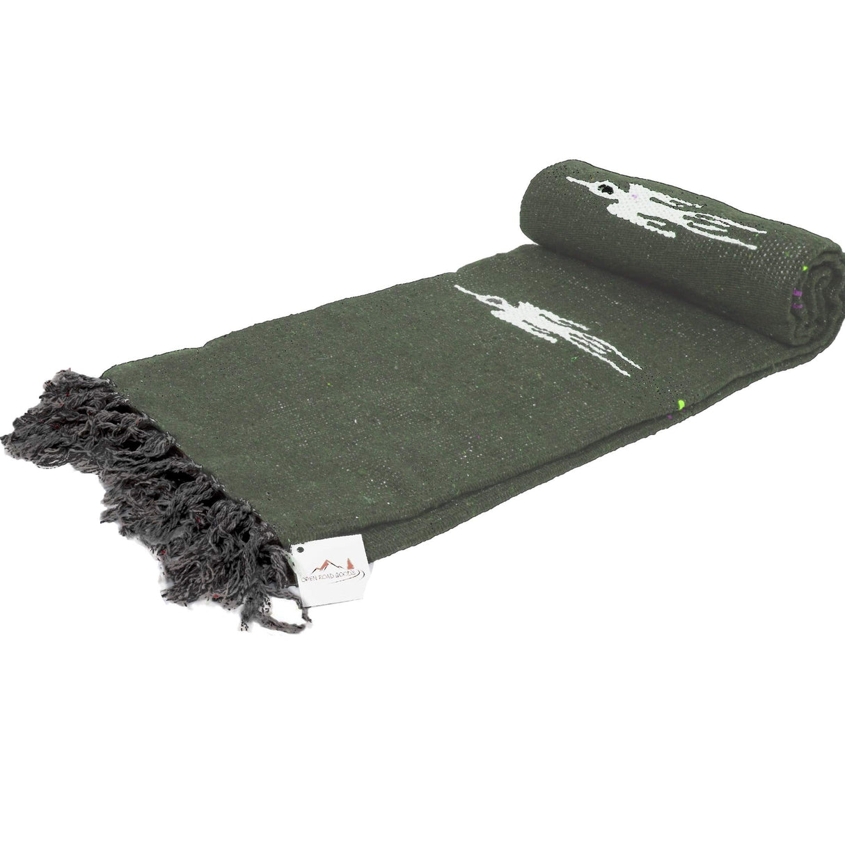 Olive Green Thunderbird Blanket from West Path