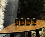 The Wine Savant 50 Caliber Bullet Shot Glasses Set - Set of 4 - Each holds 2 Ounces - Tactical Bullet Casings Shot Glasses from The Wine Savant