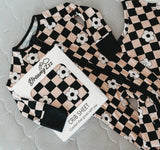 RETRO DAISY CHECKS DREAM ROMPER from DREAM BIG LITTLE CO