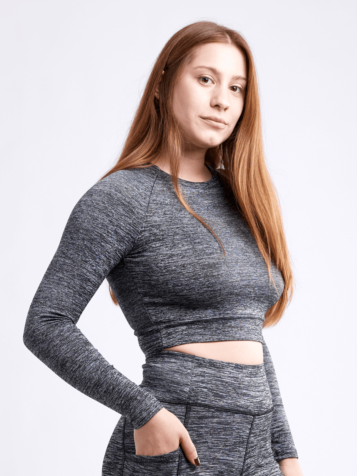JupiterGear Long-Sleeve Crop Top from Jupiter Gear