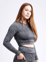 JupiterGear Long-Sleeve Crop Top from Jupiter Gear