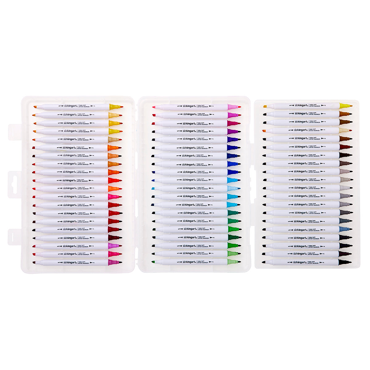 Twin-Tip™ Alcohol Markers 60 Colors from KINGART