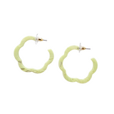 Posey Hoops - Lime Green from Spiffy & Splendid