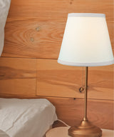 Empire Linen 8"W x 7"H Edison Clip On Lamp Shade Light Oatmeal from LampsUSA
