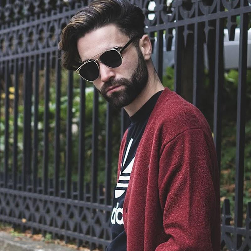 Modern Fashion Panto Flat Front Metal Aviator Sunglasses A121 from zeroUV