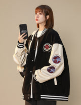 Women's Regress Varsity Jacket from Niepce Inc