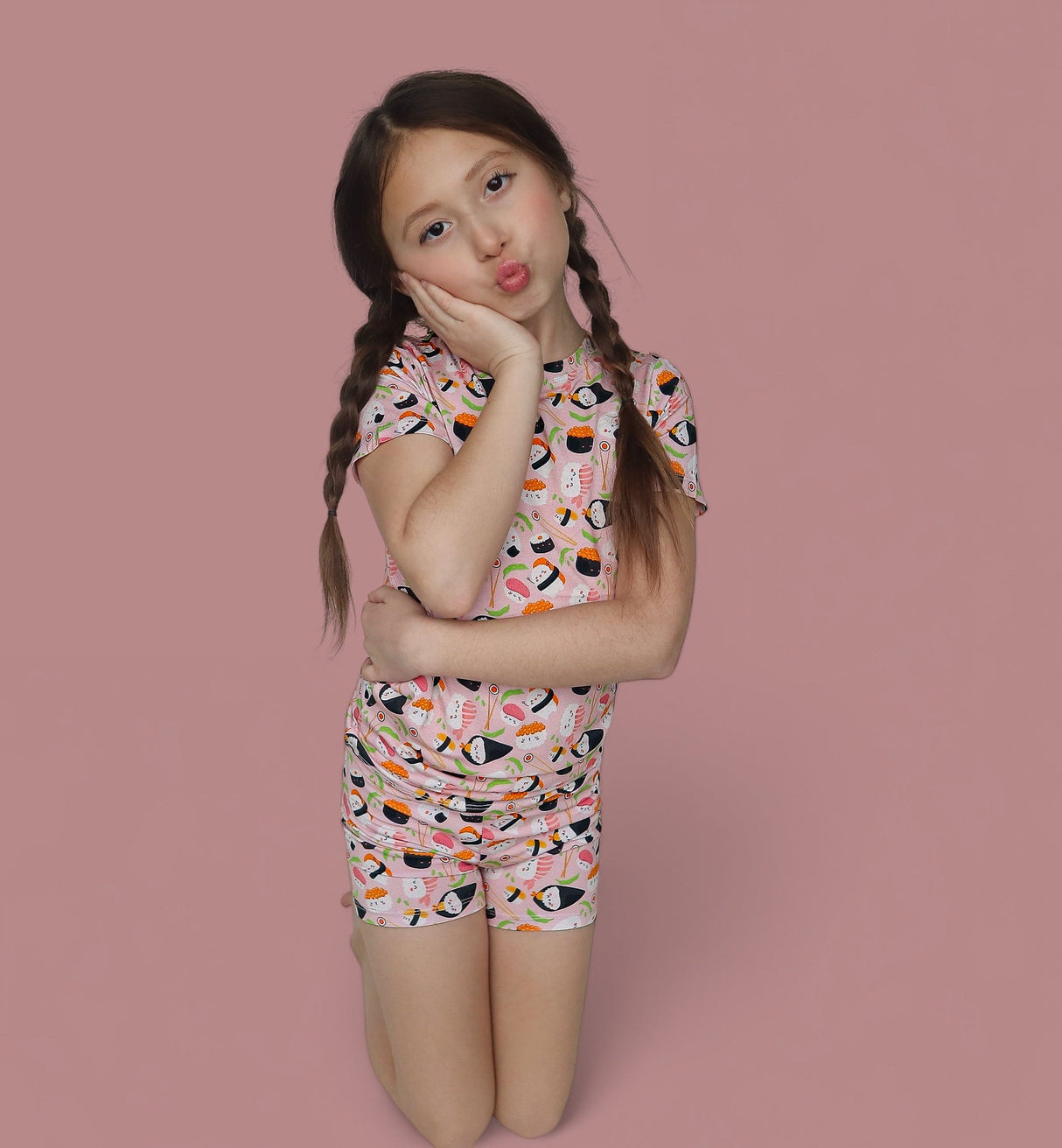 SWEET PEA SUSHI DREAM SHORT SET from DREAM BIG LITTLE CO