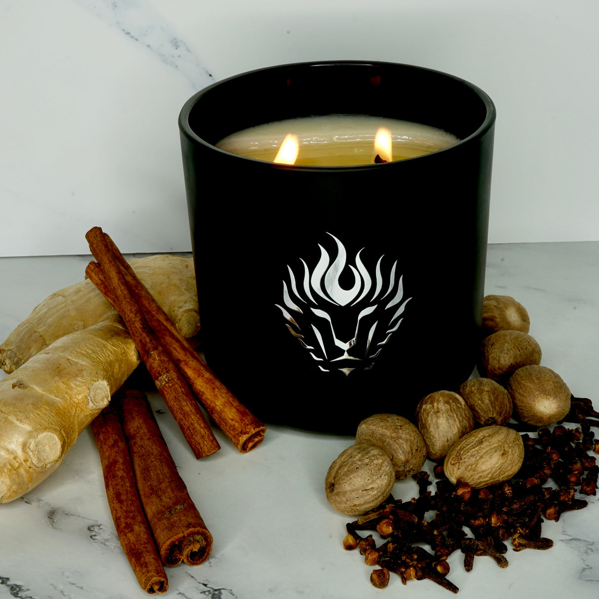 Ginger & Spice Candle from The Lion's Den Candle Company