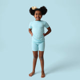 CAPRI BLUE RIB DREAM SHORT SET from DREAM BIG LITTLE CO