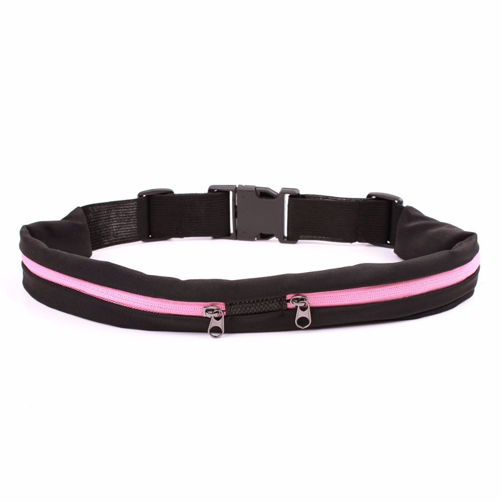 JupiterGear Dual Pocket Running Belt Sports and Travel Fanny Pack for Jogging, Cycling and Outdoors from Jupiter Gear Home