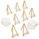Canvas & Easel Set 3x3 8 pc from KINGART