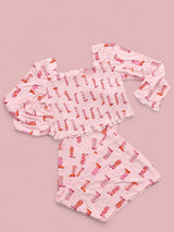 EXCLUSIVE YEE HAW HOLLIE DREAM SMOCKED FLARE SET from DREAM BIG LITTLE CO