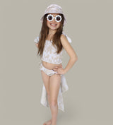 SANDY SHORES DREAM SMOCKED TWO PIECE SWIM SUIT from DREAM BIG LITTLE CO