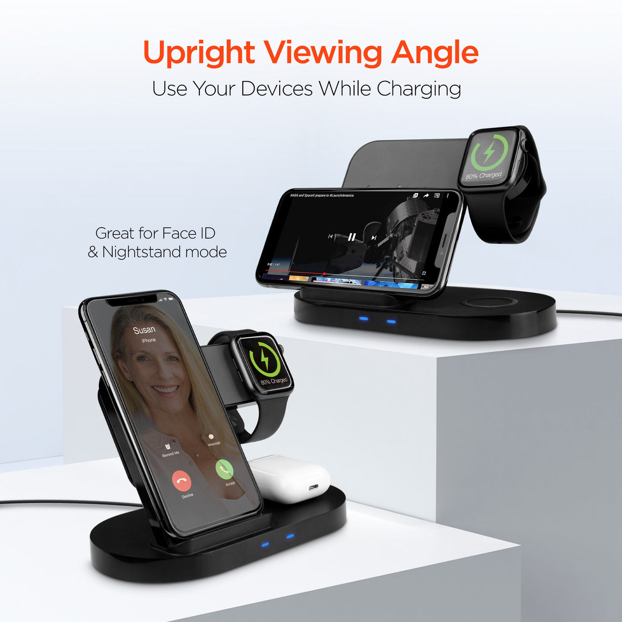 Hypergear 3-in-1 Wireless Charging Dock from Jupiter Gear Home