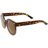 Womens Designer Round Oversize Retro Fashion Sunglasses 8623 from zeroUV