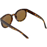 Womens Designer Round Oversize Retro Fashion Sunglasses 8623 from zeroUV