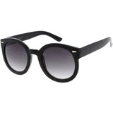 Womens Designer Round Oversize Retro Fashion Sunglasses 8623 from zeroUV