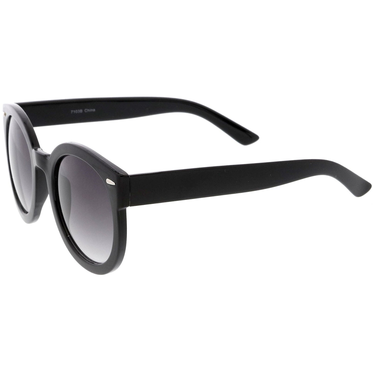 Womens Designer Round Oversize Retro Fashion Sunglasses 8623 from zeroUV