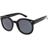 Womens Designer Round Oversize Retro Fashion Sunglasses 8623 from zeroUV