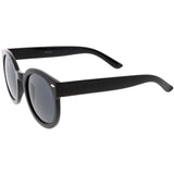 Womens Designer Round Oversize Retro Fashion Sunglasses 8623 from zeroUV
