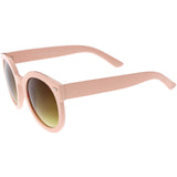 Womens Designer Round Oversize Retro Fashion Sunglasses 8623 from zeroUV