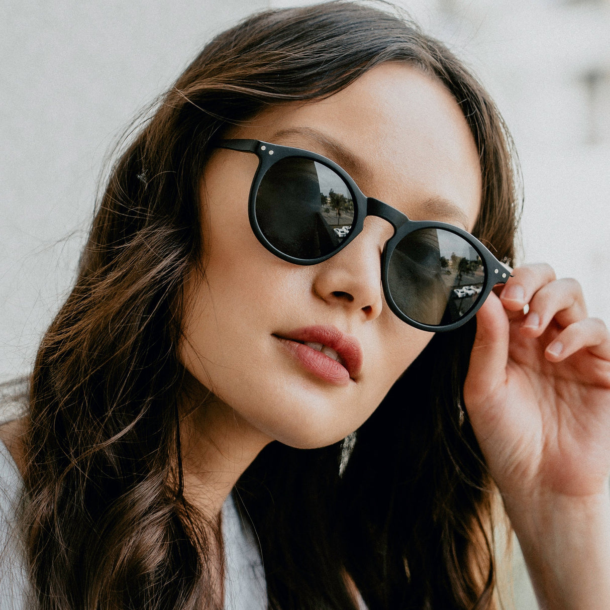 P3 Dapper 1920's Vintage Inspired Round Sunglasses 8637 from zeroUV