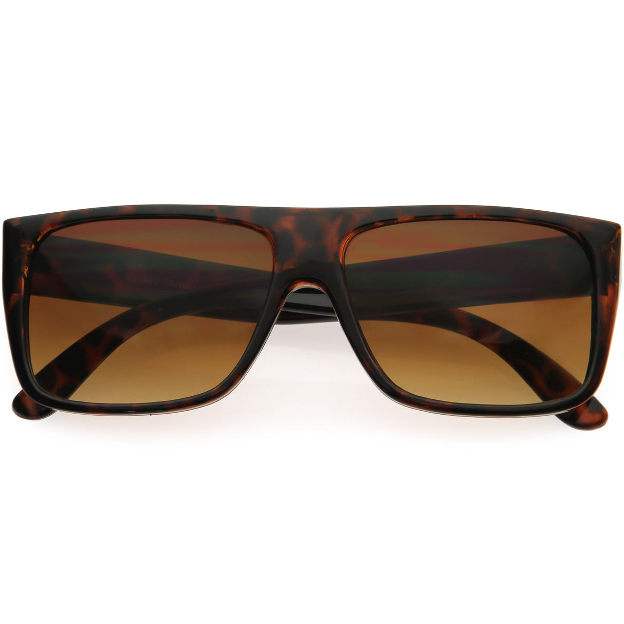 Mens Retro Super Flat Top Aviator Square Sunglasses 8685 from zeroUV