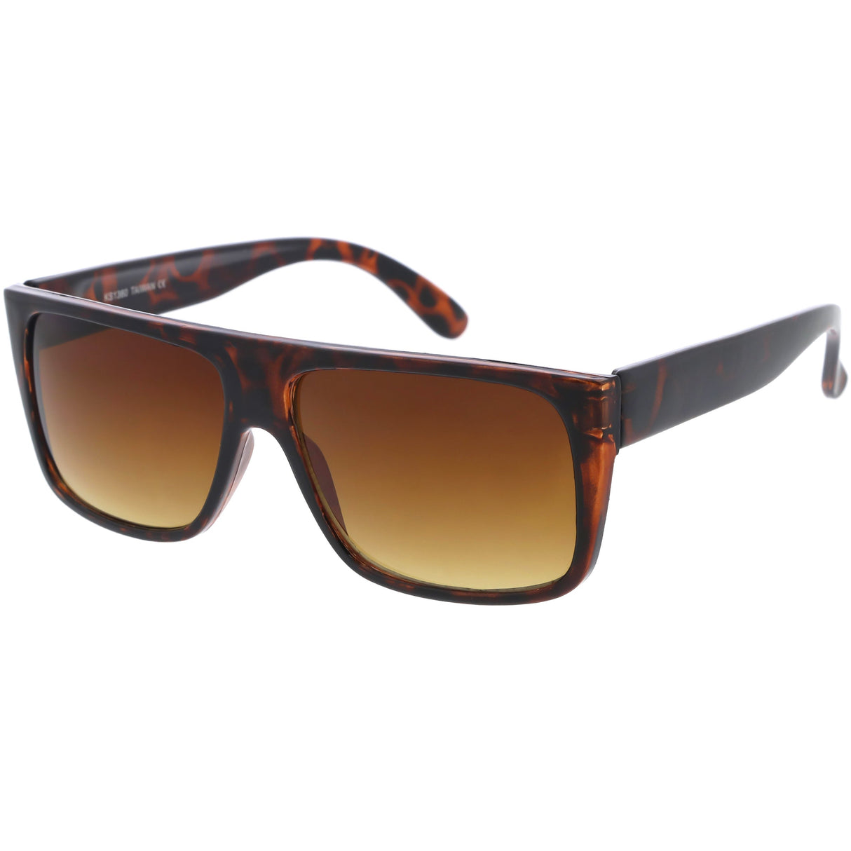 Mens Retro Super Flat Top Aviator Square Sunglasses 8685 from zeroUV