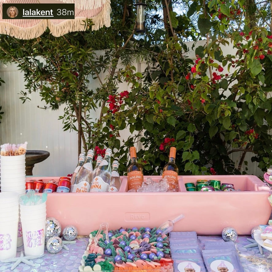 REVO Party Barge Cooler™ | Pink Coral From REVO COOLERS, LLC