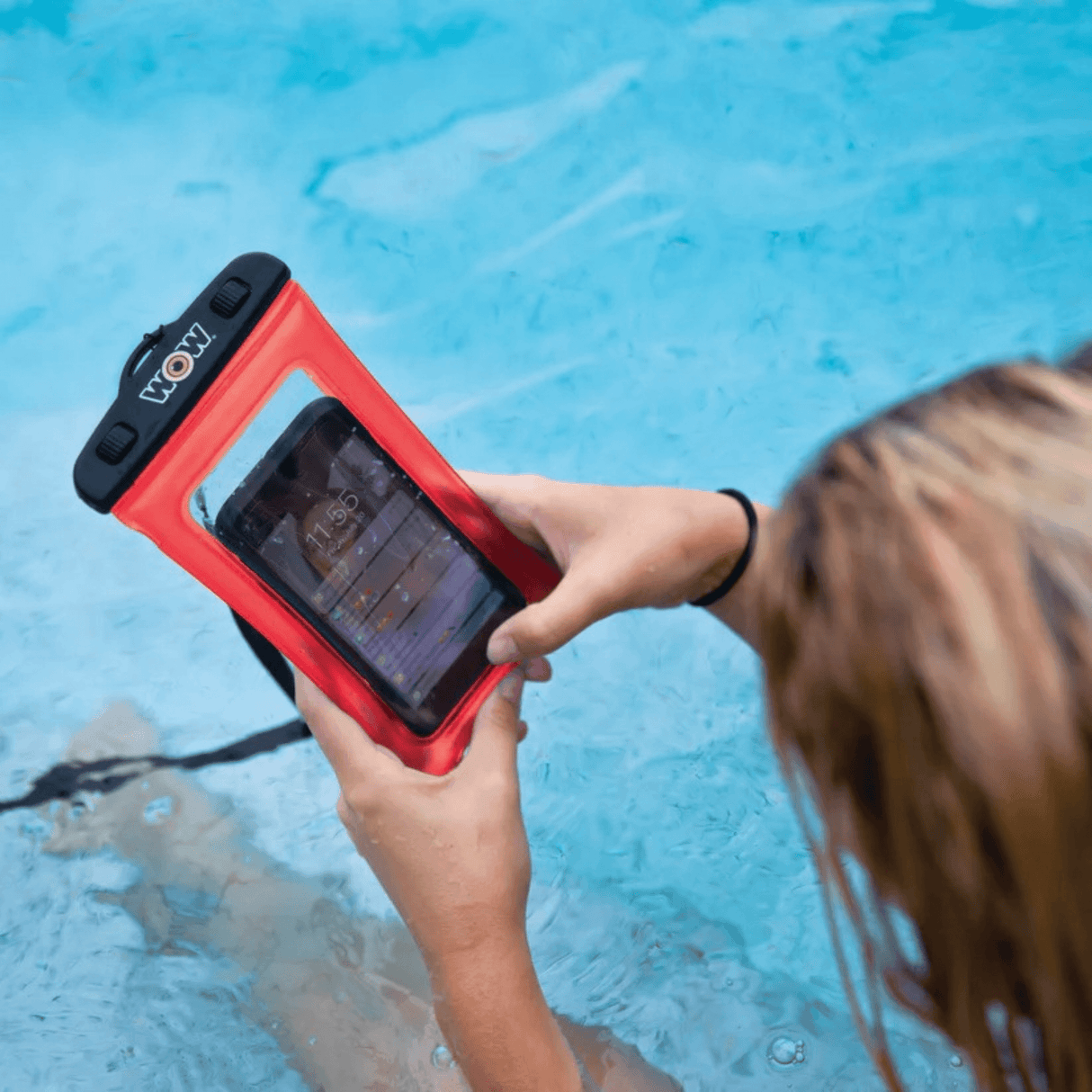 WOW Watersports H2O-Proof Waterproof Smart Phone Holder 5" x 9" from Jupiter Gear