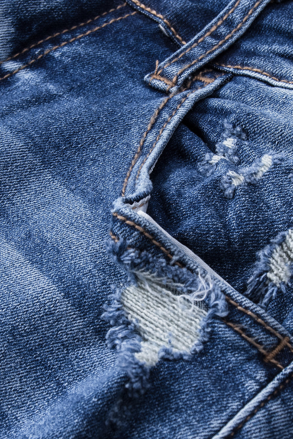 Angelina Distressed Flare Jeans From Threaded Pear