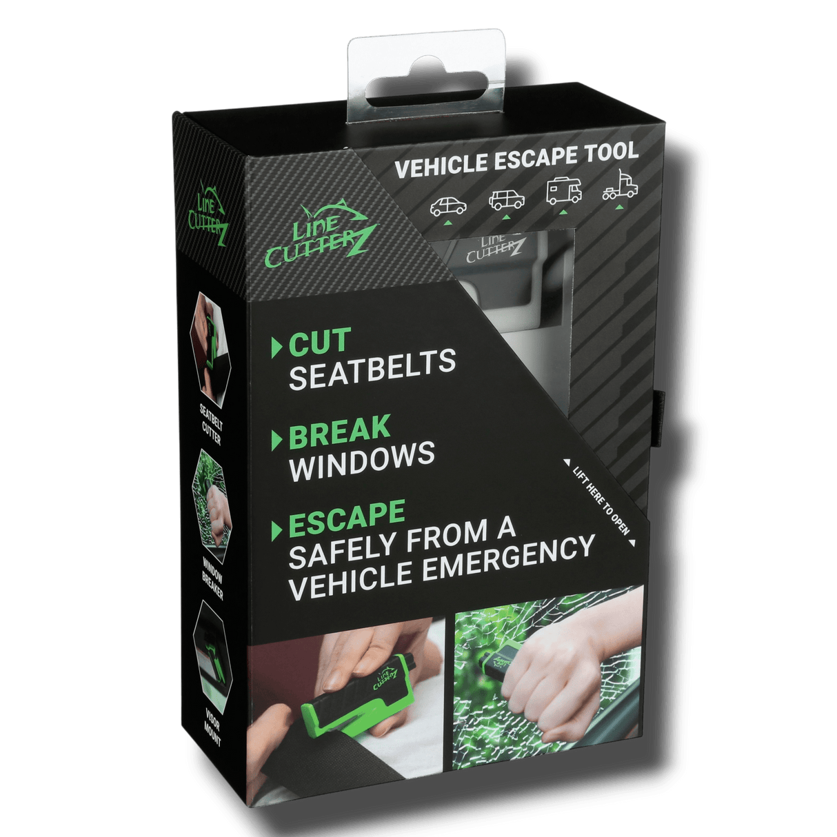 Line Cutterz "VET" Vehicle Escape Tool from Line Cutterz