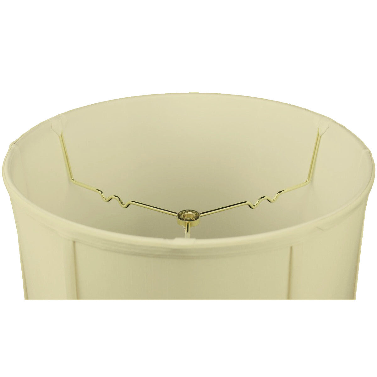 Large 14"x16"x17" Drum Lampshade Egg Shell Shantung, Large Cylinder Replacement Lamp Shade for Tall Table Lamps from LampsUSA