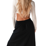 Black Maxi Skirts From LotusAndLuna