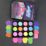 City of Pastel Lights - 12 Pastel Pigment & Eyeshadow Palette From Rude Cosmetics