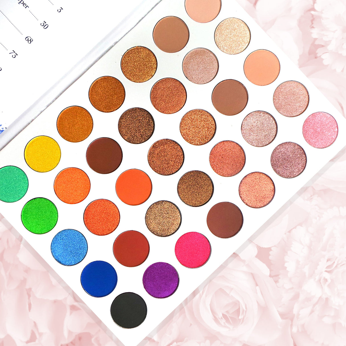 Twinkle In Her Eyeshadows 35 Eyeshadow Palette - Book 1 from Rude Cosmetics