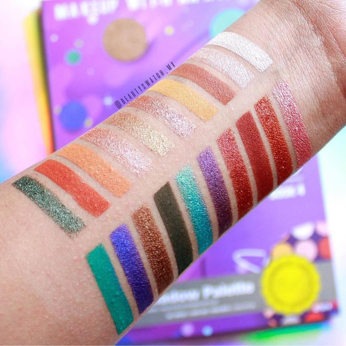 Return of the Jet Eyeshadow 35 Eyeshadow Palette - Book 4 from Rude Cosmetics