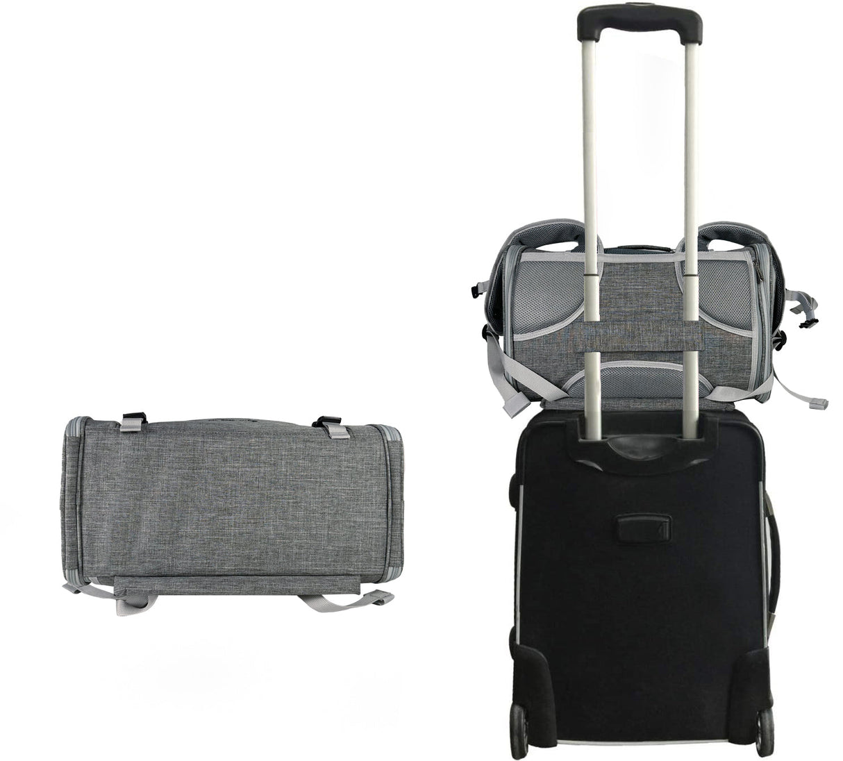 Mr. Peanut's Monterey Series Airline Compliant Horizontal Backpack Pet Carrier from Mr. Peanut's Pet Carriers