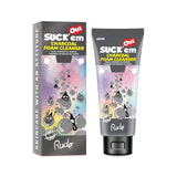 Suck'em Out Charcoal Foam Cleanser Paper Display, 12pcs from Rude Cosmetics