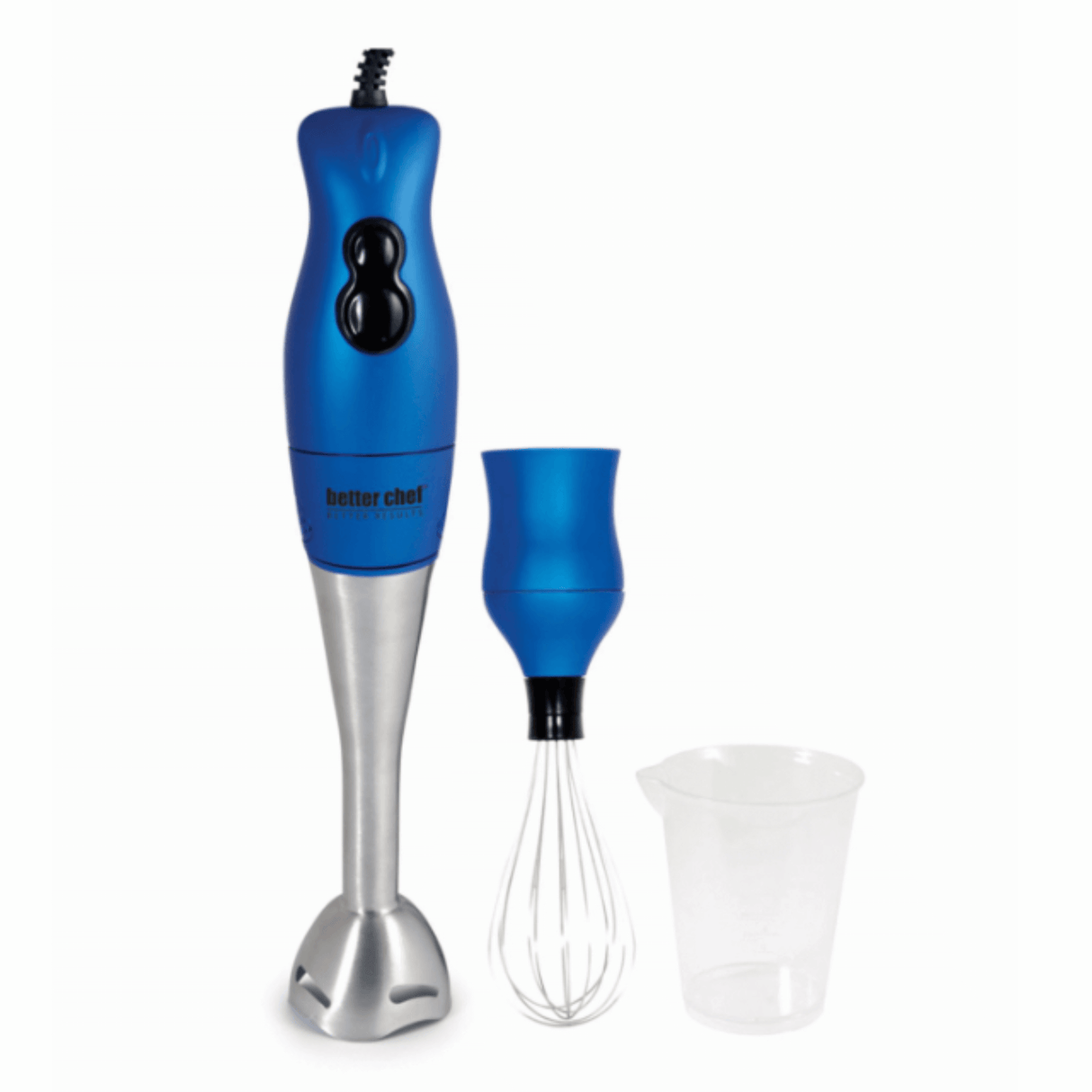 Better Chef 200W DualPro Immersion Blender Hand-Mixer with Cup and Beater from Jupiter Gear Home