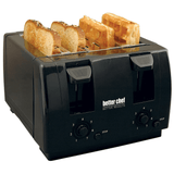 Better Chef Wide Slot 4-Slice Dual Control Toaster from Jupiter Gear Home