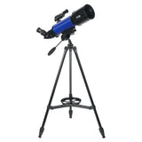 ExploreOne CF400 Blue Carbon Fiber Wrap 70mm Pan Handle AZ Mount Telescope from Explore Scientific