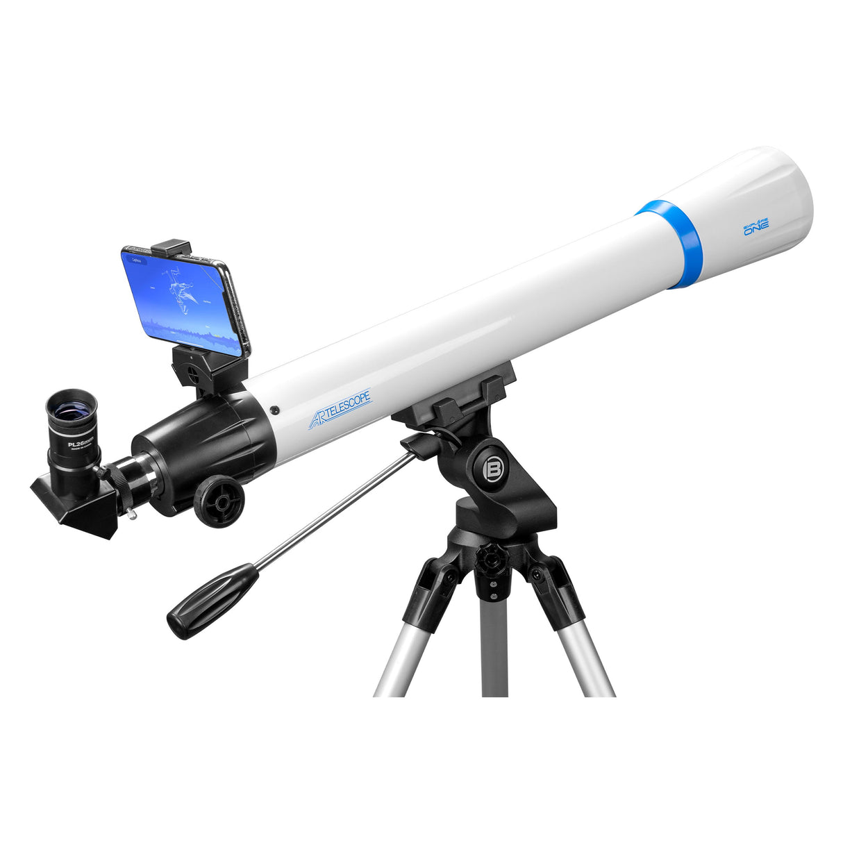Explore One STAR70APP - 70mm Refractor Telescope w/ Panhandle Mount and Astronomy APP from Explore Scientific